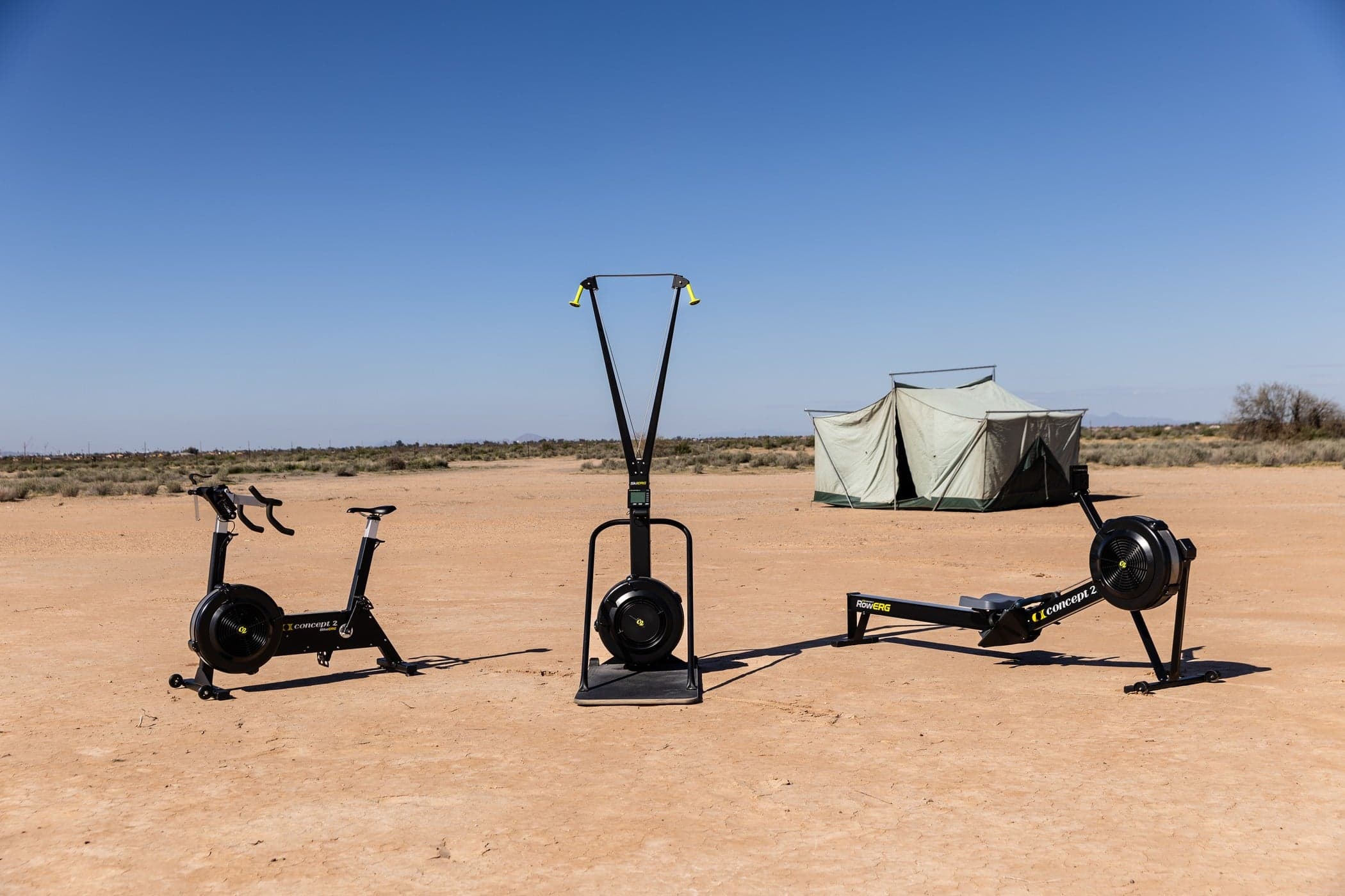 Multiple Erg in the desert